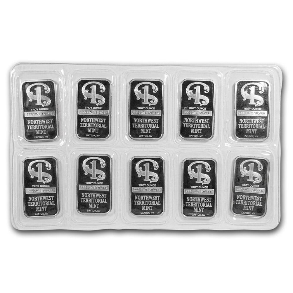 1 Troy oz. Silver Bar Bullion: N.W. Territorial Mint. Sealed. Uncirculated. New - Picture 1 of 9